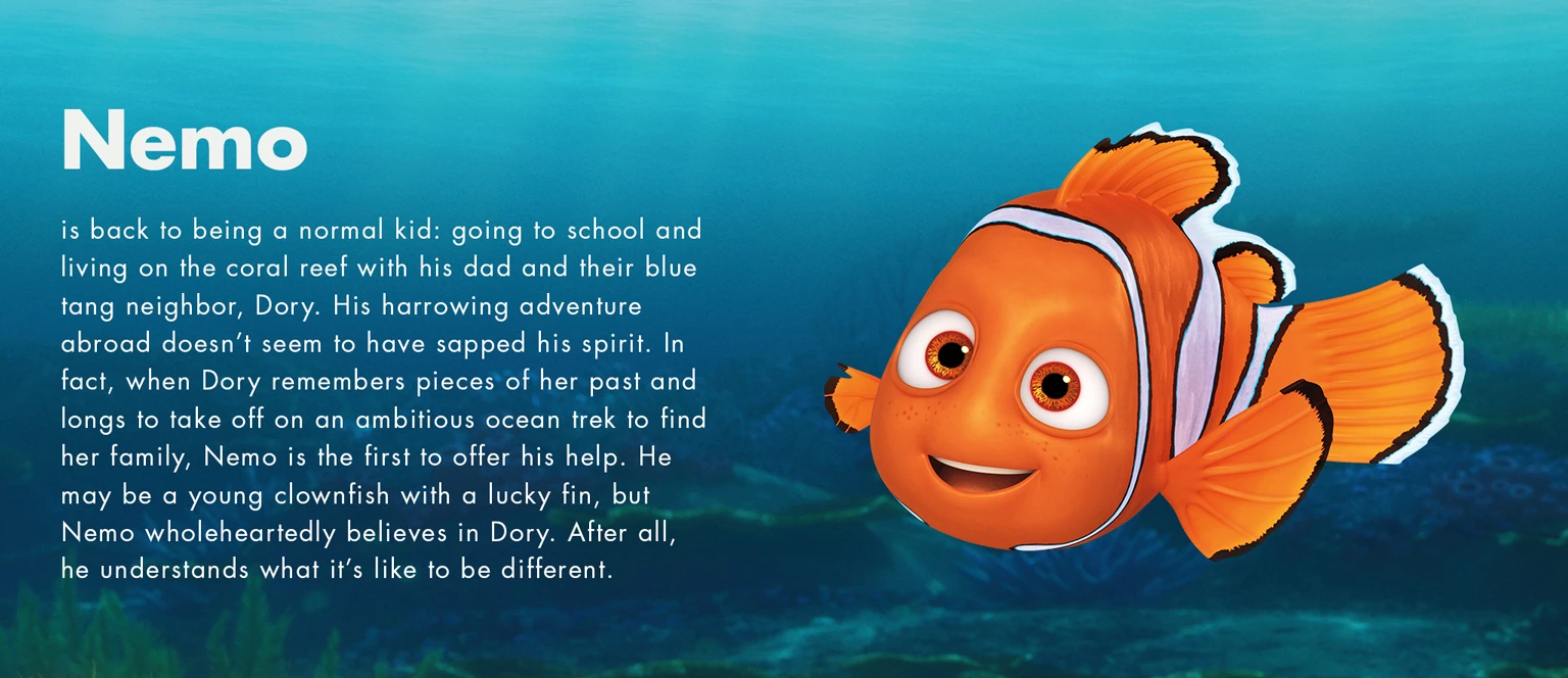 Image Finding Dory Character Profiles 01 jpg Disney Wiki FANDOM Image Finding Dory Character Profiles 01 jpg Disney Wiki FANDOM