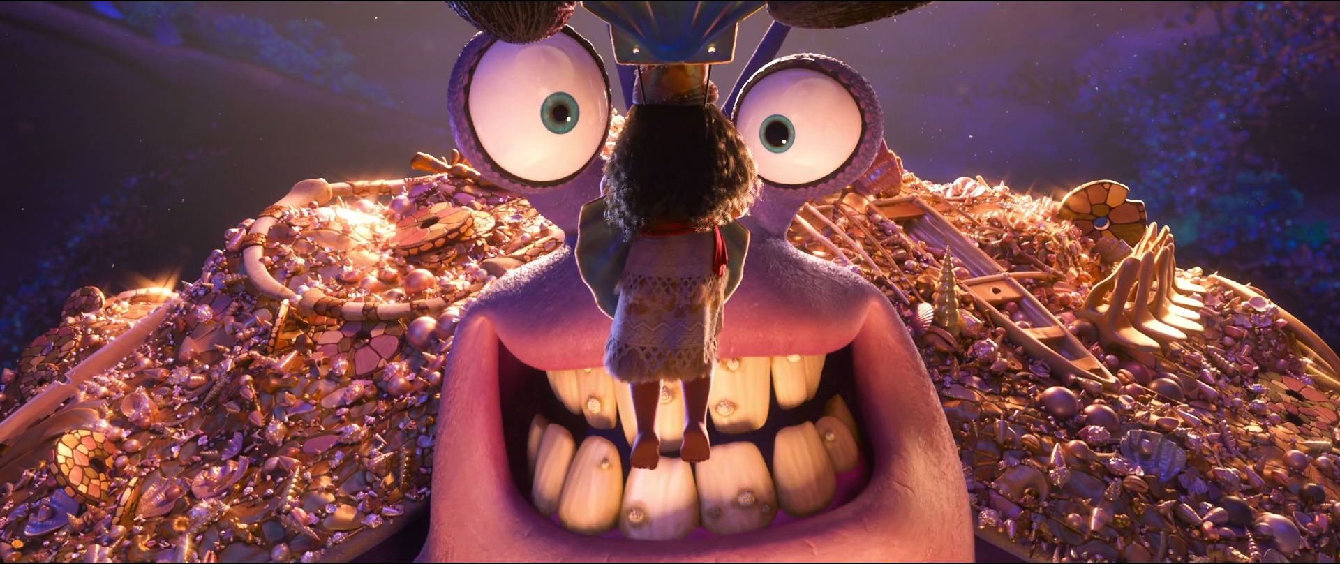 Image Tamatoa And Moana Disney Wiki Fandom Powered By Wikia 