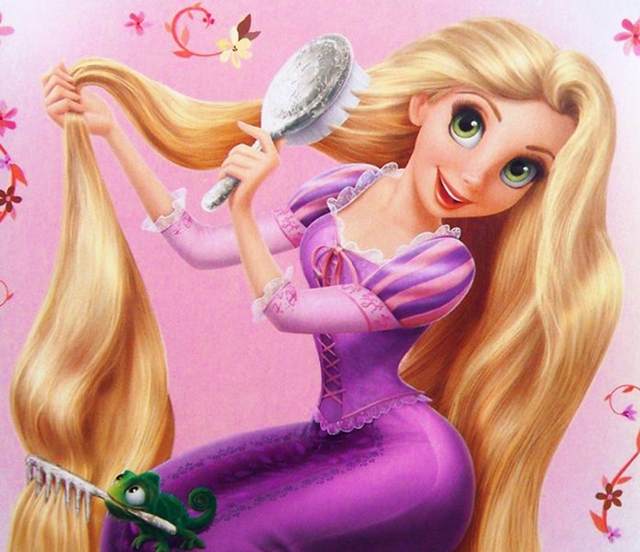 Image result for disney princess rapunzel hair