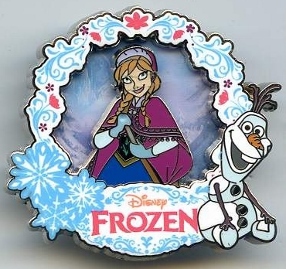 Image - DLP - Frozen pin with Anna and Olaf.jpeg | Disney Wiki | FANDOM ...