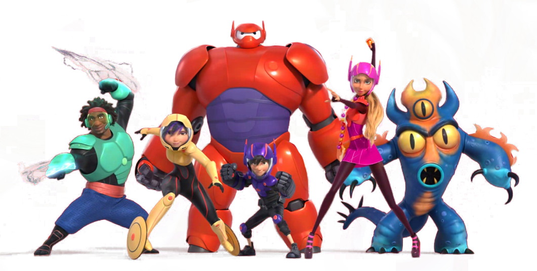 big hero 6 characters
