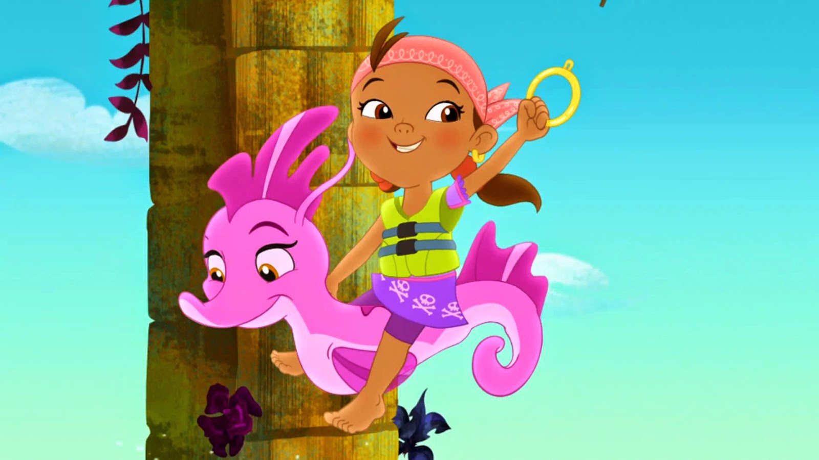 Image IzzySeahorse SaddleUp04jpg Disney Wiki FANDOM Powered