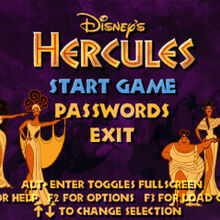 Hercules Video Game Disney Wiki Fandom