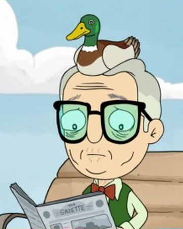 Old Man Duck Head Character Disney Wiki Fandom