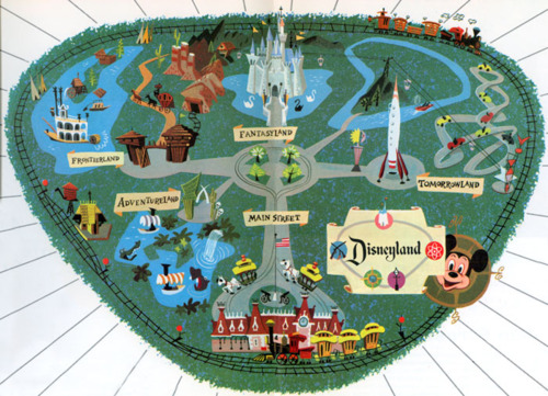 Disneyland Maps