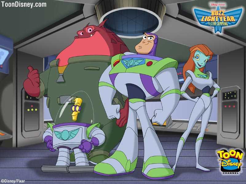 buzz lightyear star command characters