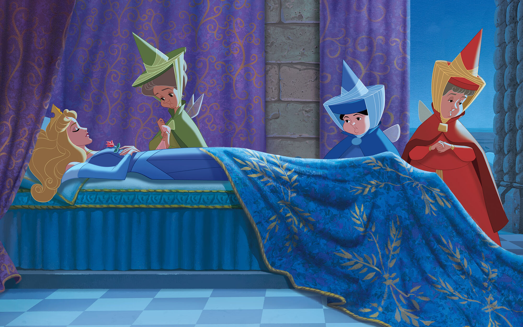 Image Disney Princess Aurora's Story Illustraition 11.jpg Disney
