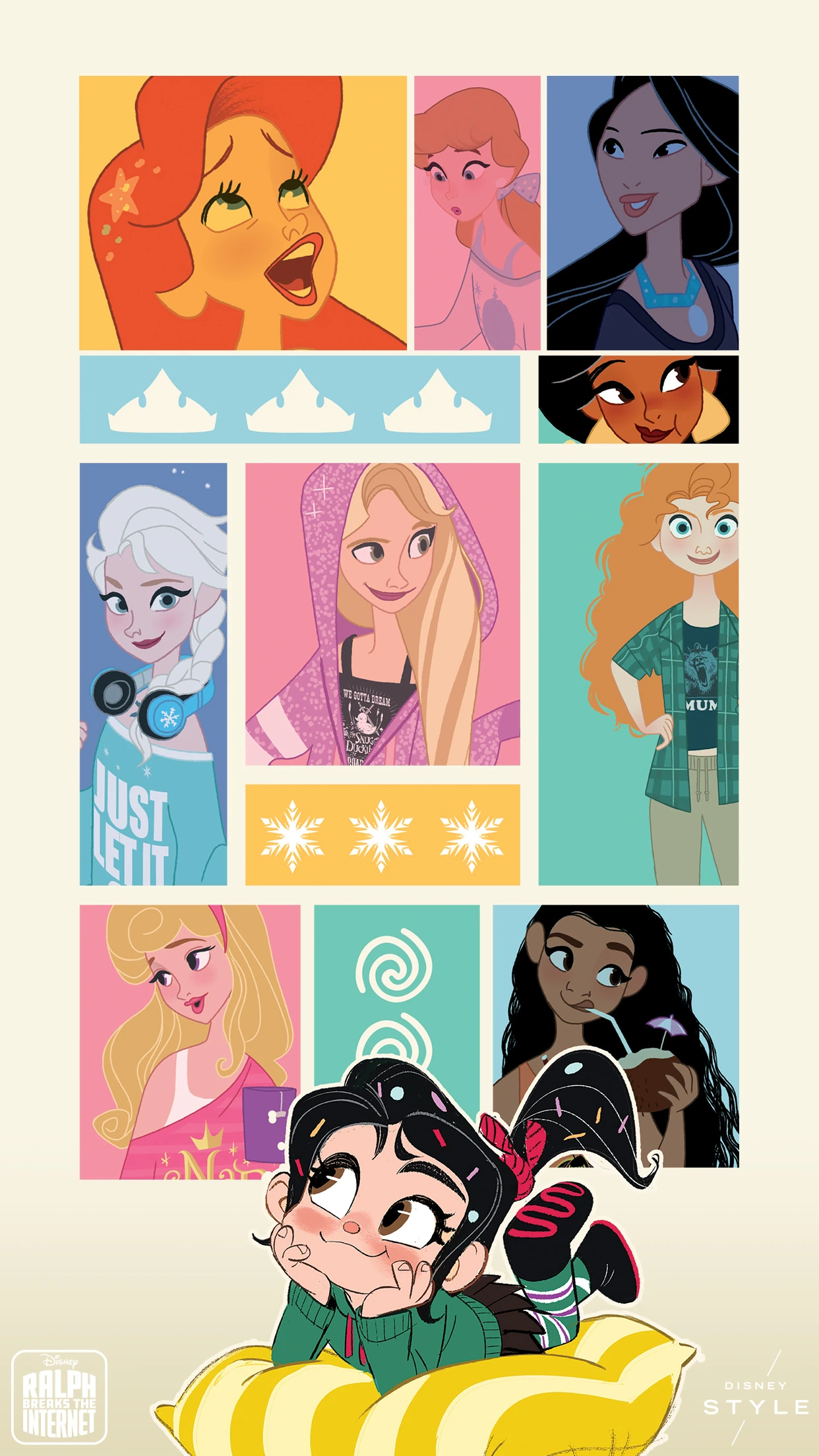 Image - Disney Princess Wallpaper Ralph Breaks the Internet.jpeg