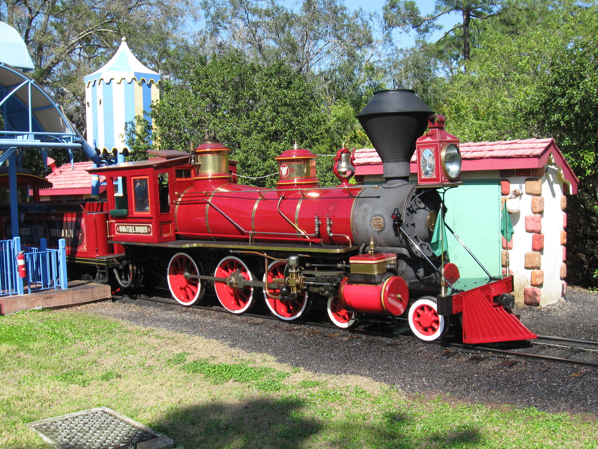 walt disney world toy train