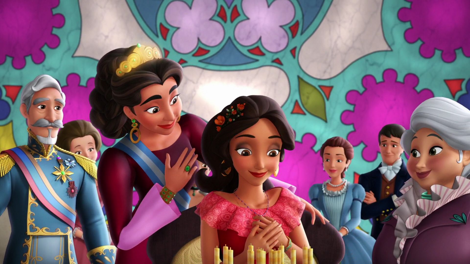 Image Elena And Her Mother Disney Wiki Fandom Powered By Wikia