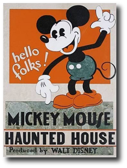 Haunted house poster