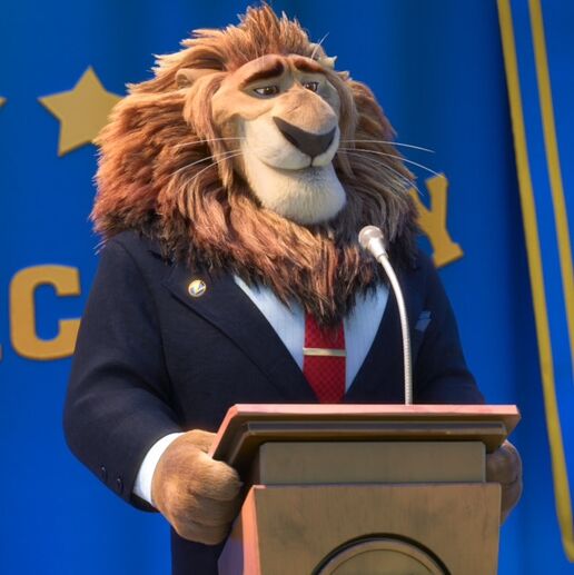 Mayor Lionhearts Zootopia