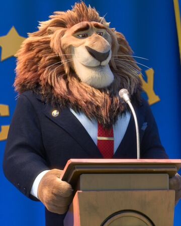 Mayor Lionheart Disney Wiki Fandom