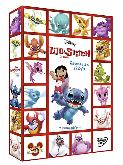 Image - Lilo & Stitch The Series French 12 DVD set cover ...