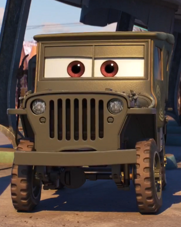 disney cars jeep