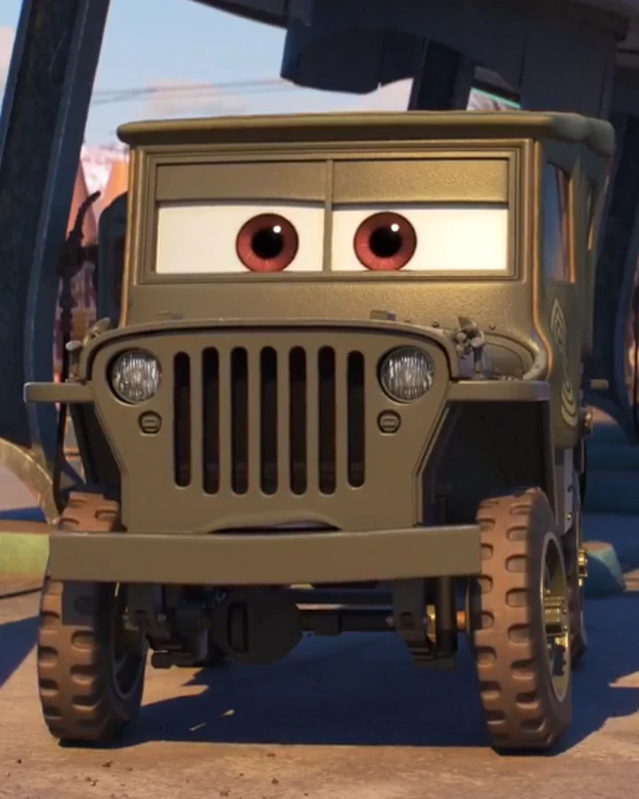 disney cars sarge