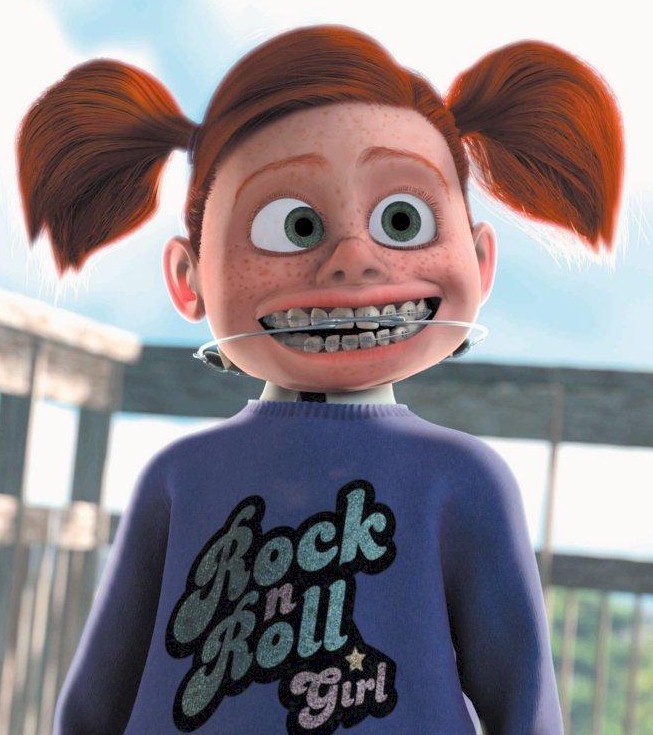 The girl from finding nemo