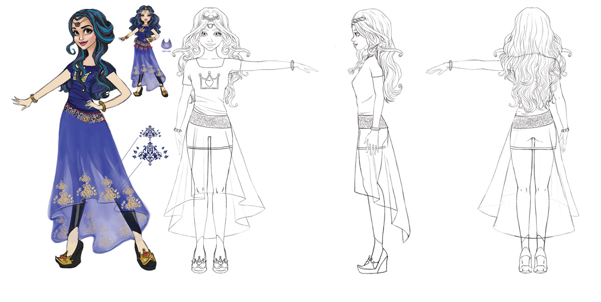 Image - Descendants Wicked world Artwork - Evie.jpg ...