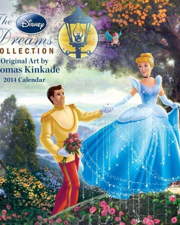 Thomas Kinkade The Disney Dreams Collection 2014 Mini Wall