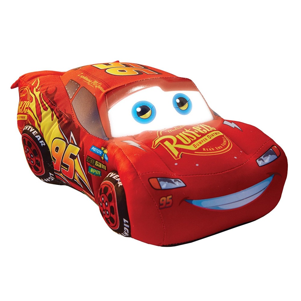 Image - Disney Cars Lightning McQueen Plush Pal Night Light Soft Toy by