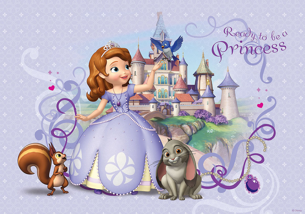 Image - Sofia the First Ready to Be a Princess Wallpaper.jpg | Disney