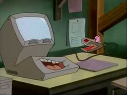 Computer and Mouse