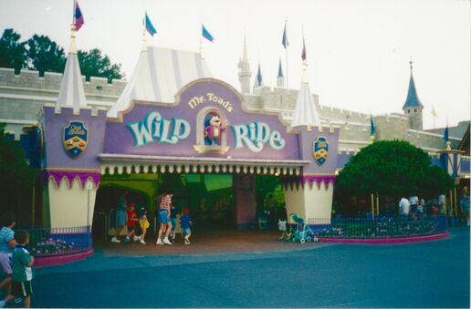 Mr Toad's Wild Ride Walt Disney World Opening Day