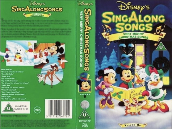 Image - Very Merry Christmas Songs 2nd UK Release Cover.jpg | Disney Wiki | FANDOM powered by Wikia