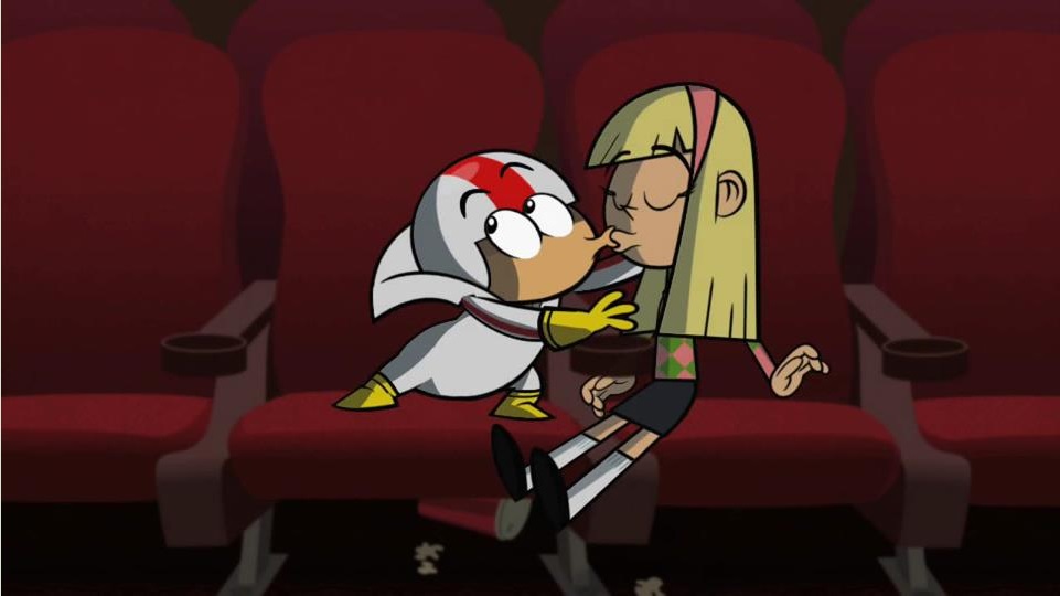 Image Kick Buttowski And Kendell Perkins Kissing Disney Wiki Fandom Powered By Wikia 7167