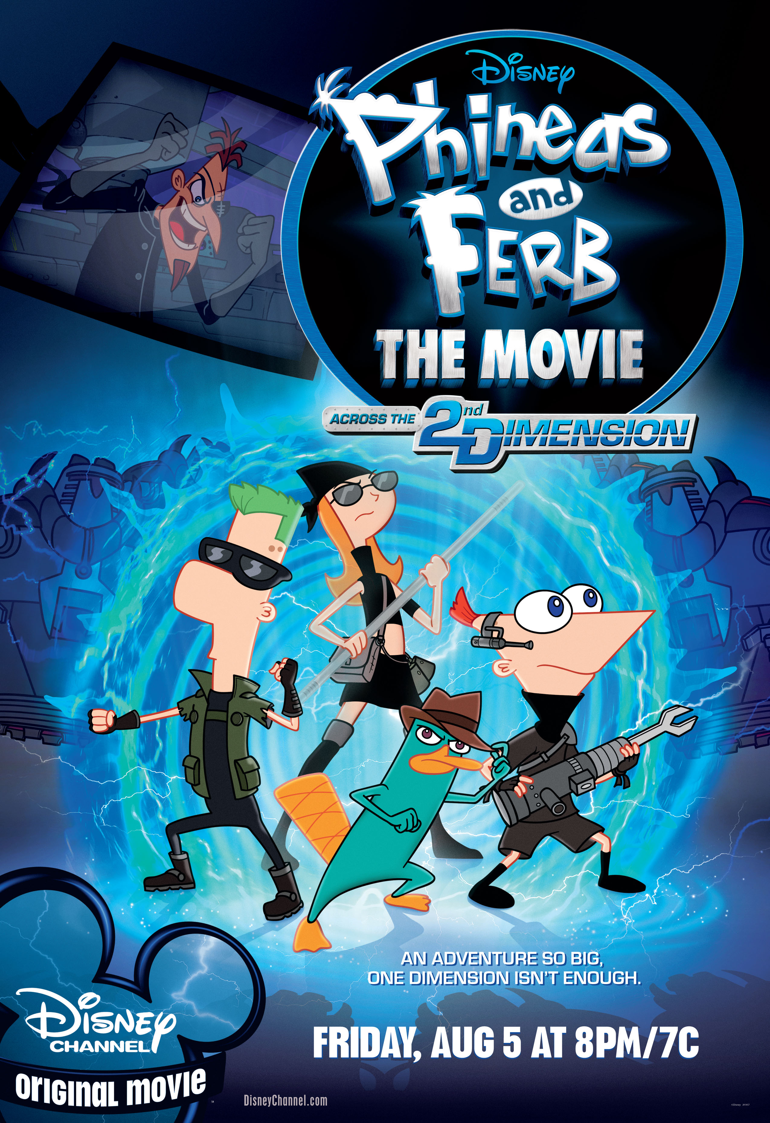 Phineas And Ferb The Movie Across The 2nd Dimension Disney Wiki Phineas And Ferb The Movie Across The 2nd Dimension Disney Wiki