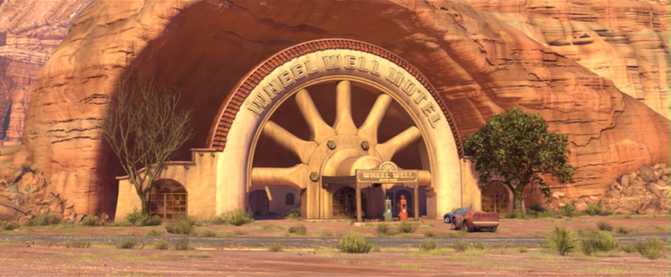 Wheel Well Motel Disney Wiki FANDOM powered by Wikia