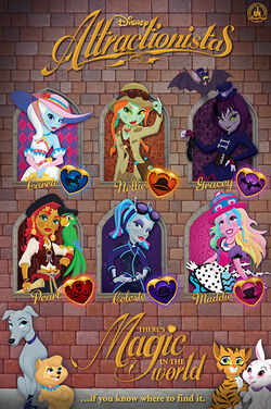 Disney Attractionistas Logo