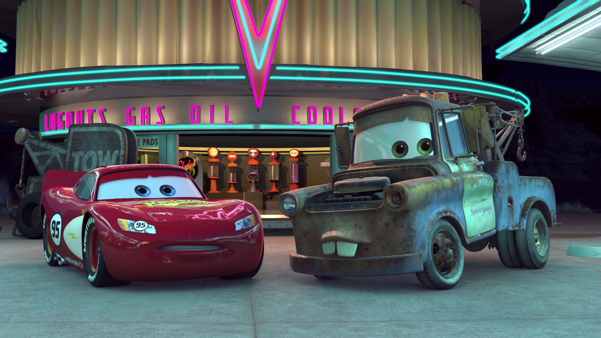 lightning and mater