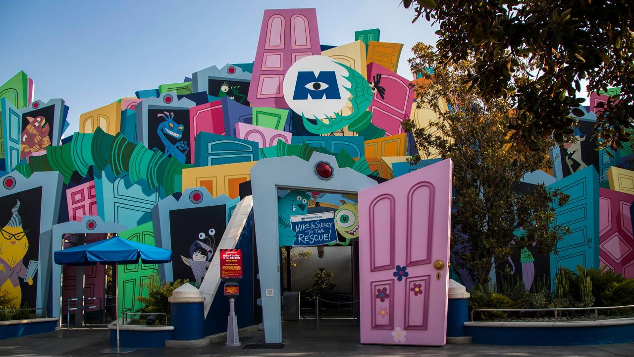 Image result for monsters inc california adventure