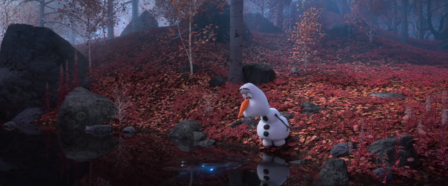 File:Frozen II - Olaf Reflection.png