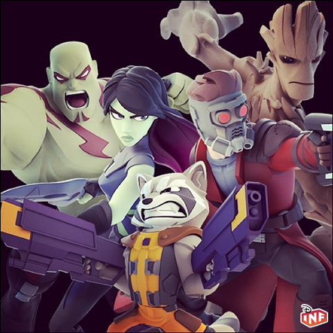 disney infinity guardians of the galaxy characters