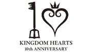 Kingdom hearts 10th anniversary logo transparent