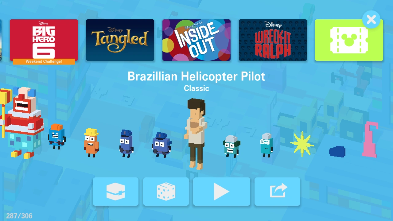 Brazilian Helicopter Pilot | Disney Crossy Road Wikia | Fandom
