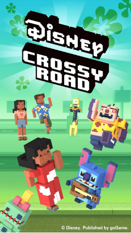 crossy road disney for free