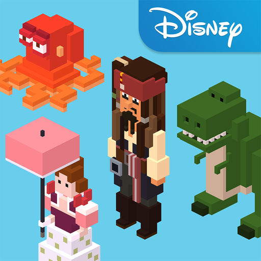 pirates of the caribbean disneyland crossy road youtube