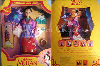 mulan matchmaker doll