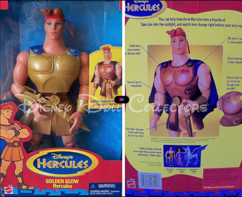 disney hercules doll