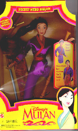 mulan doll 1998