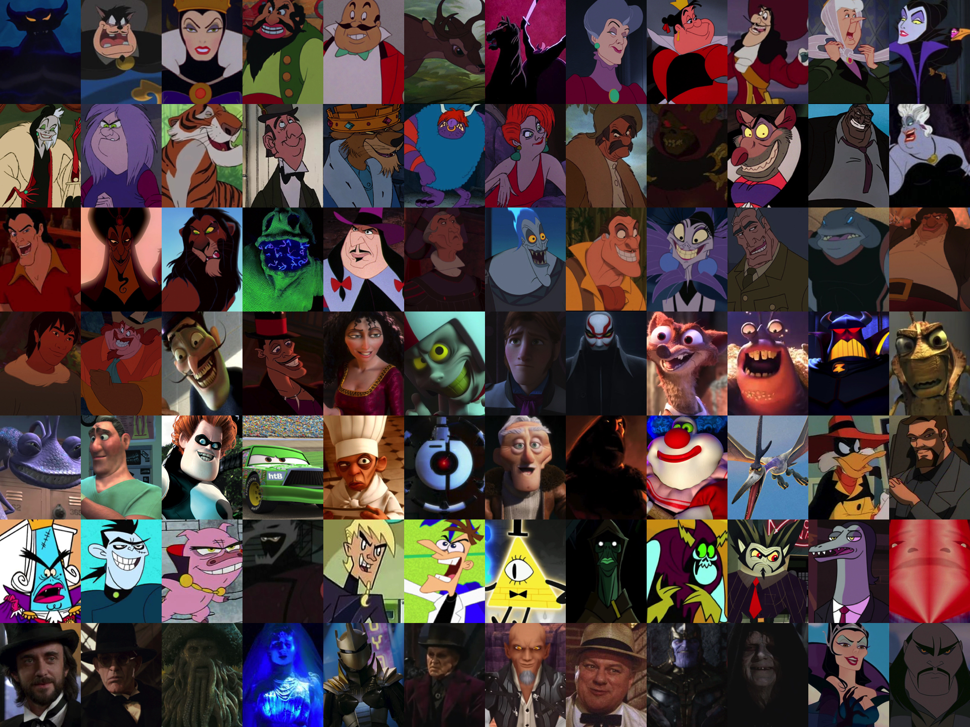 Top 10 Non Disney Animated Movie Villains By Eddsworl - vrogue.co