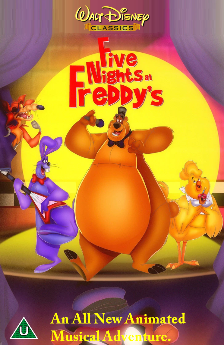 Five Nights at Freddy's (UK VHS 1991) | Disney Fanon Wiki | Fandom