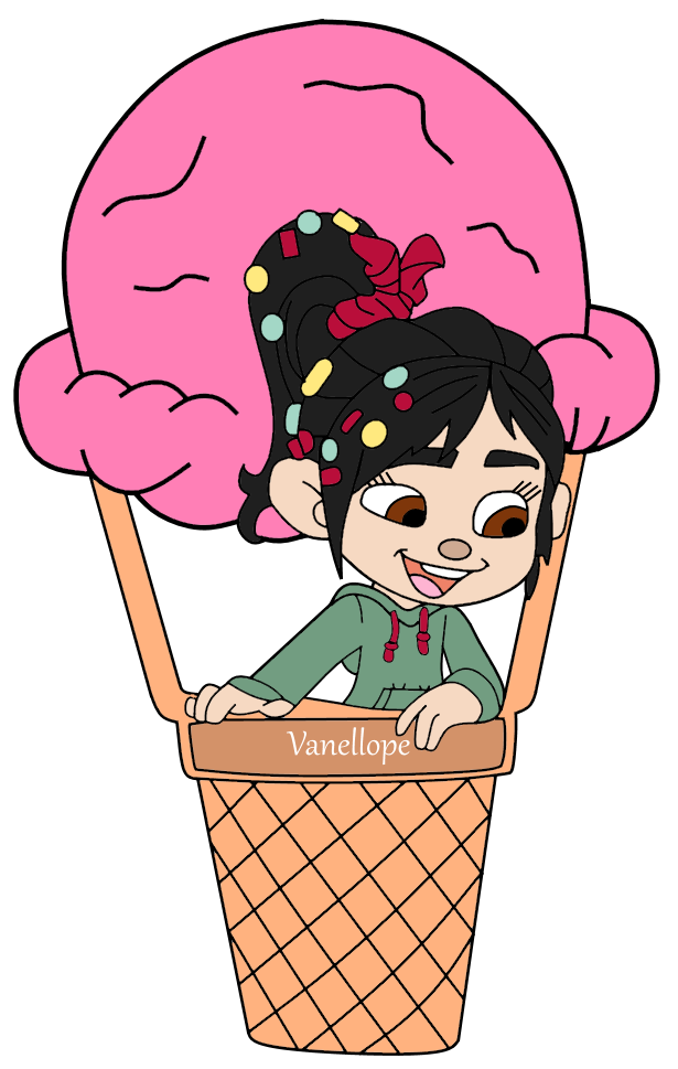Image Vanellope on a Ice Cream Balloon png Disney Image Vanellope on a Ice Cream Balloon png Disney