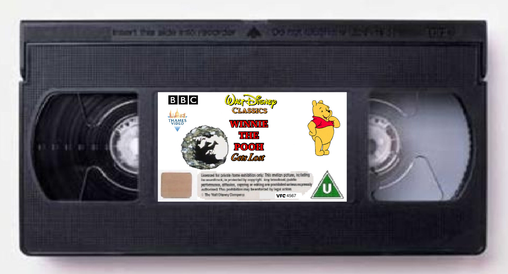 Winnie the Pooh Gets Lost (UK VHS 1998) | Disney Fanon Wiki | Fandom