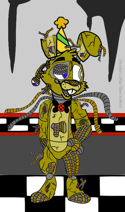 Ennard try to take over springtrap