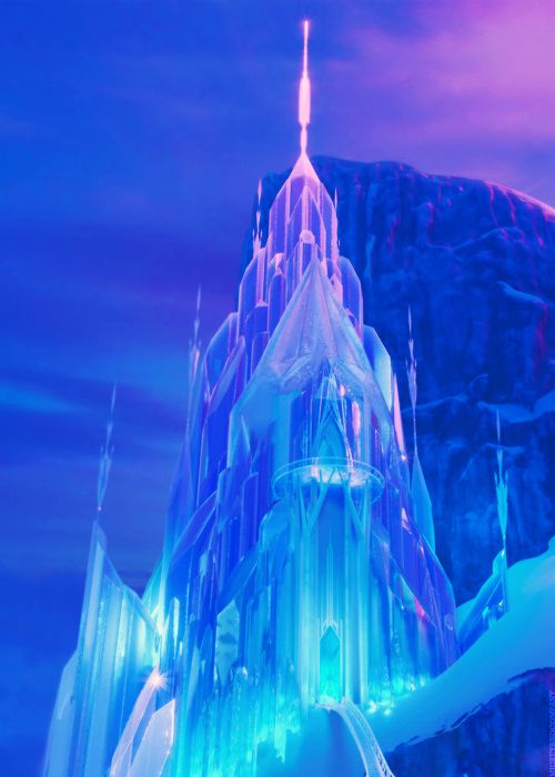 elsa magical rising castle