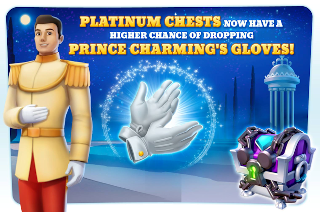 where to find a chest to welcome prince charming disney magic kingdoms